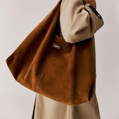 Everyday oversized shoulder bag
