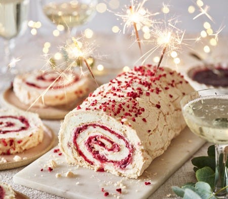 Cherry Bakewell Pavlova 800g