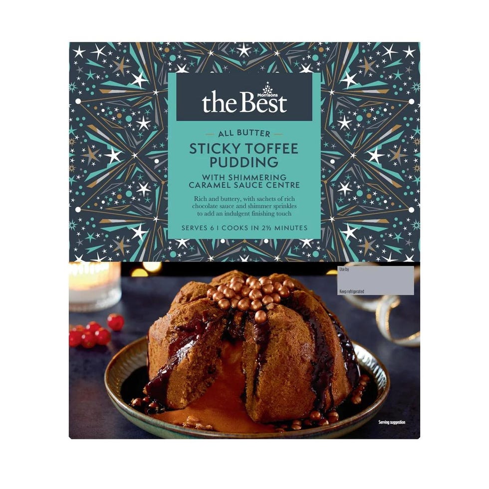 The Best Sticky Toffee Pudding With Caramel Sauce Centre 550g