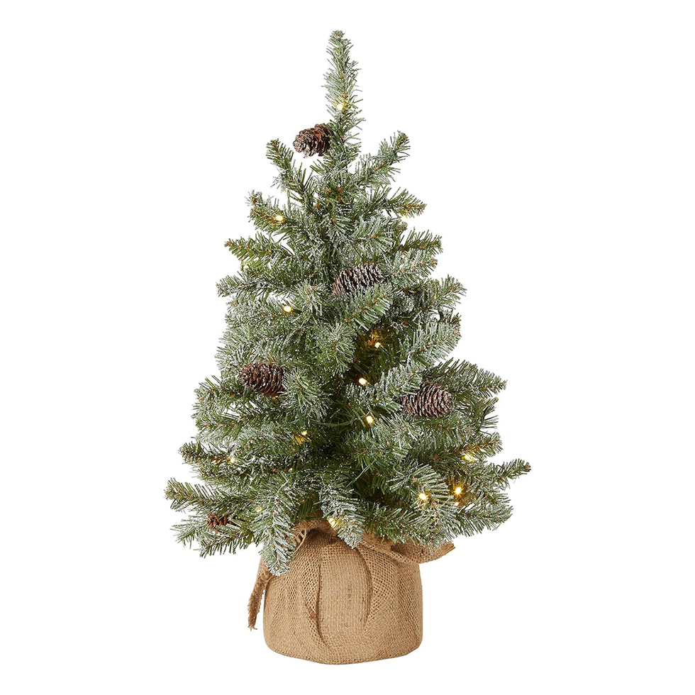 Pre-Lit Artificial Mini Christmas Tree