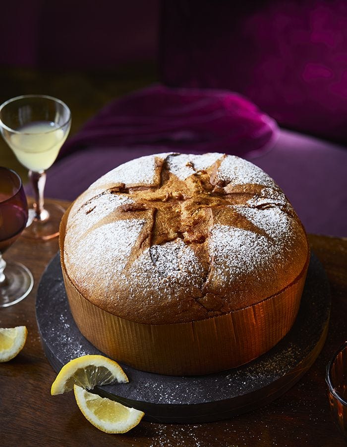 Christmas Limoncello Fizz Panettone 750g