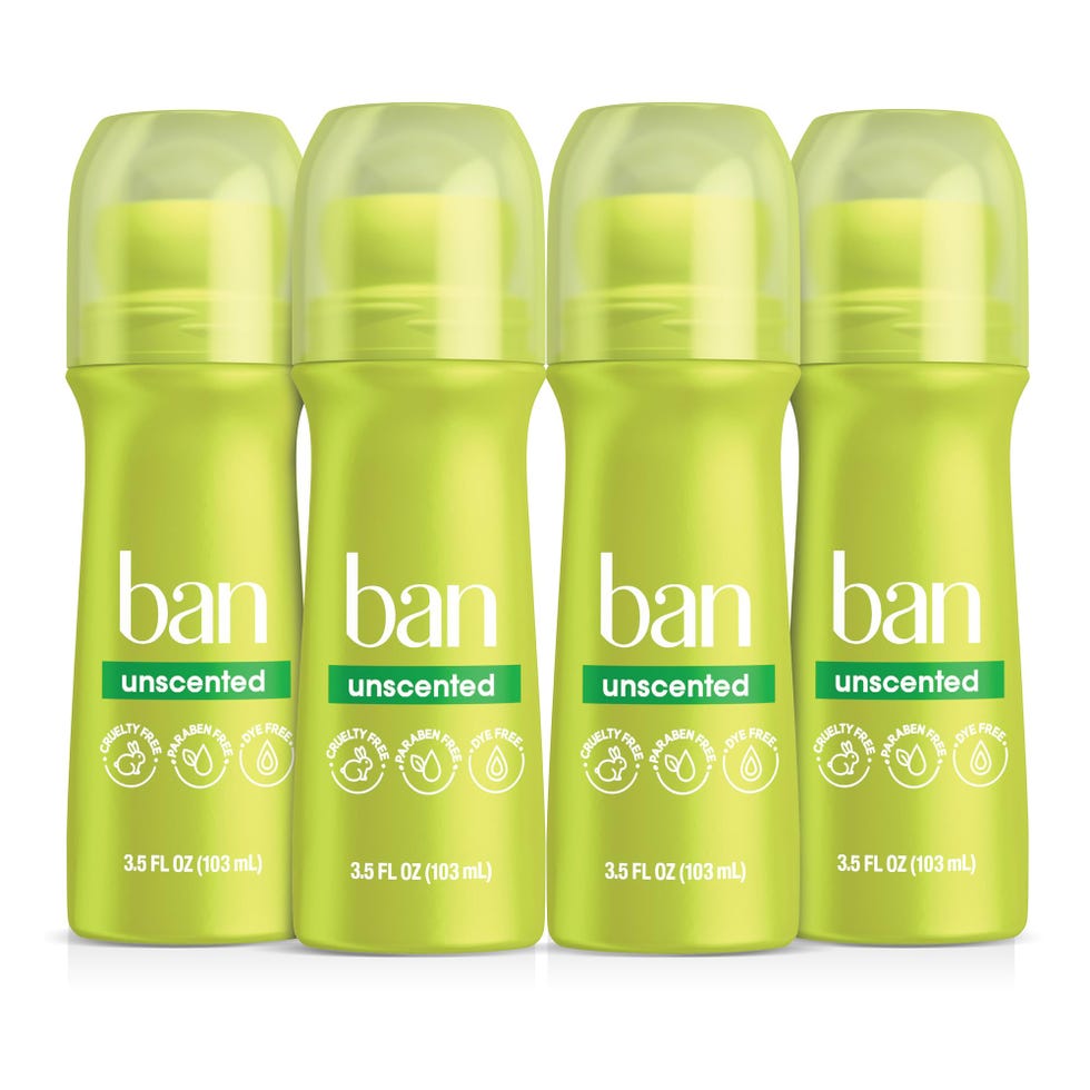 Ban Antiperspirant Deodorant Roll-On Regular