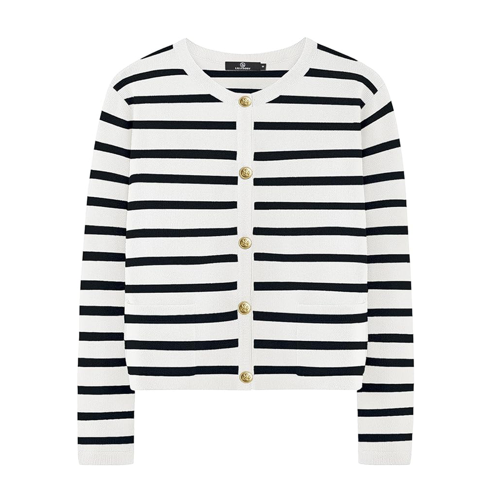 Striped Cardigan