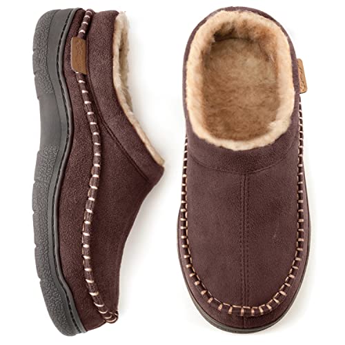 Slip-on moccasin slippers