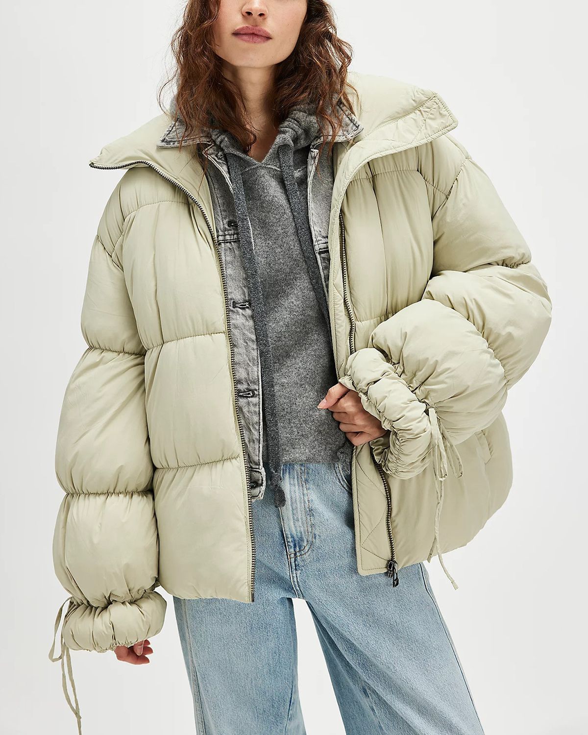 Cute winter fashion puffer coats