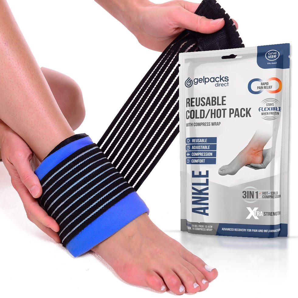 Ankle Ice Pack Wrap