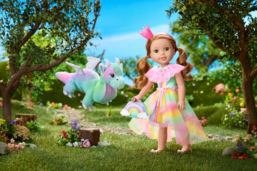 WellieWishers 14.5-Inch Doll and Play Set