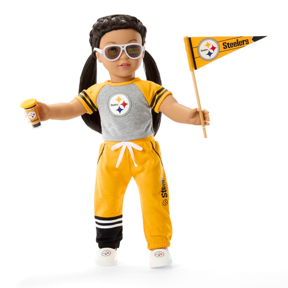 Pittsburgh Steelers 18-Inch Doll Fan Outfit
