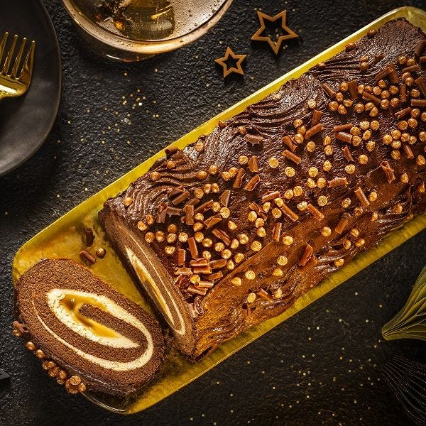 Taste the Difference Millionaire's Yule Log 725g