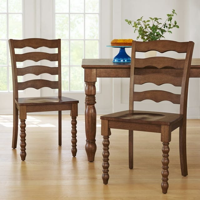The Pioneer Woman Harper Dining Chairs in Homestead Brown