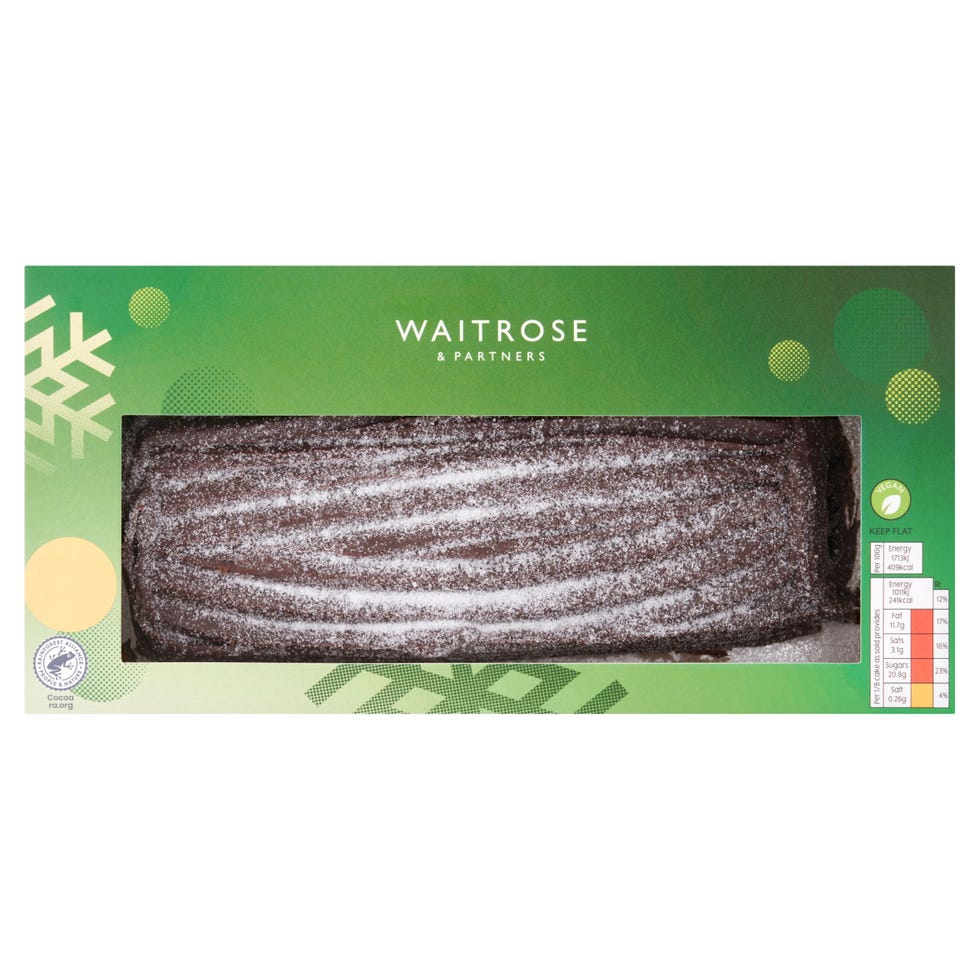 PlantLiving: Dark Chocolate Yule Log 470g