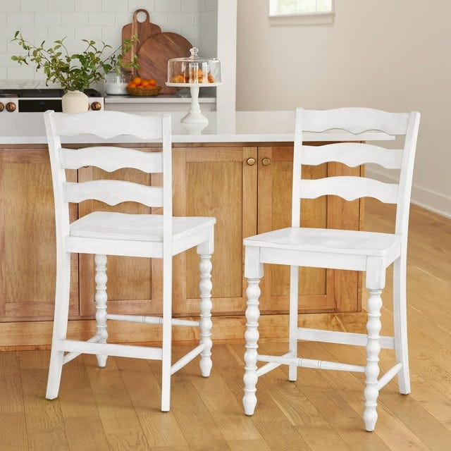 The Pioneer Woman Harper Counter-Height Stools in White