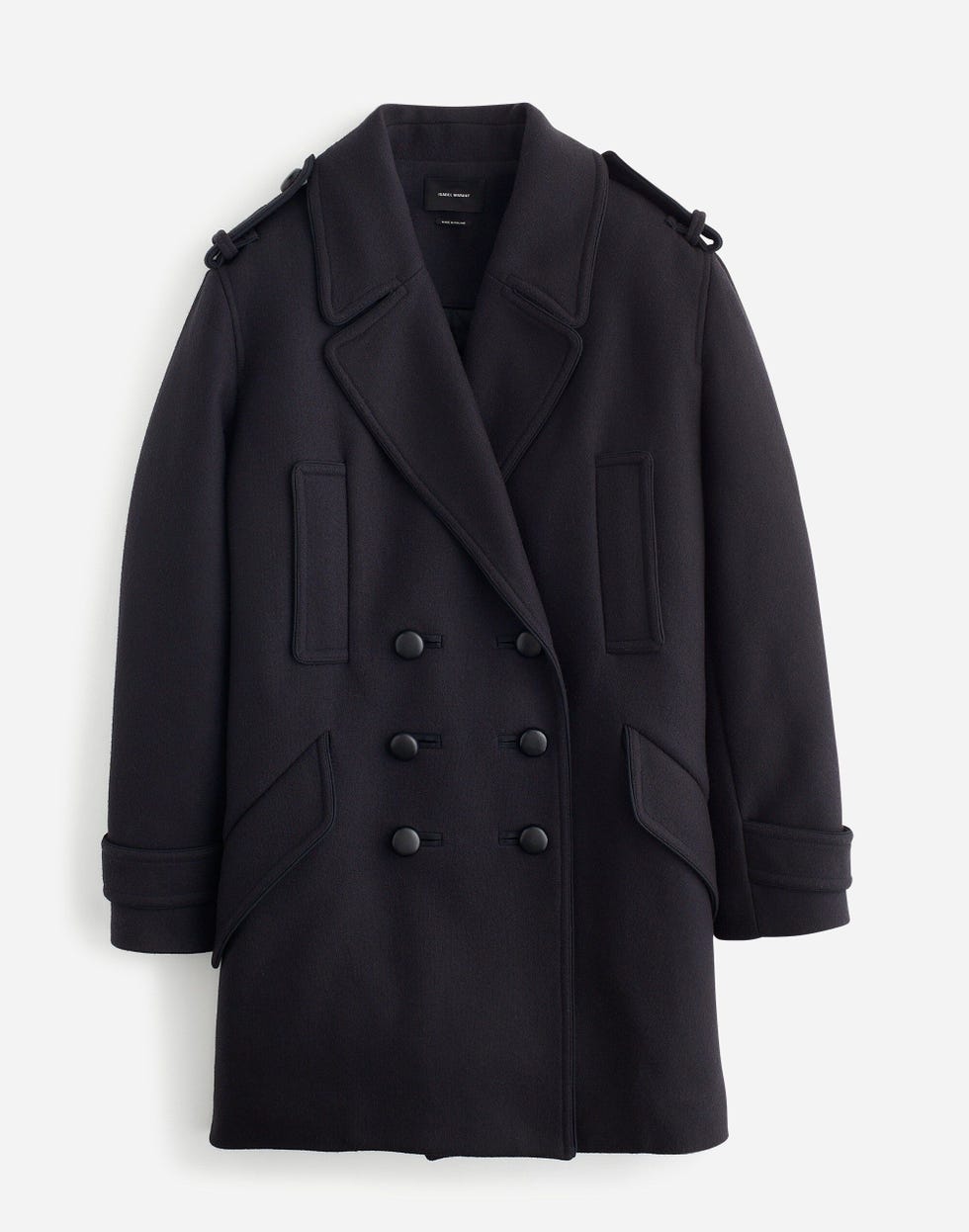 Isabel Marant Étoile Preowned Wool Peacoat