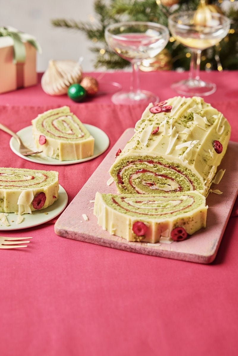 Christmas Yule Log Cake 750g
