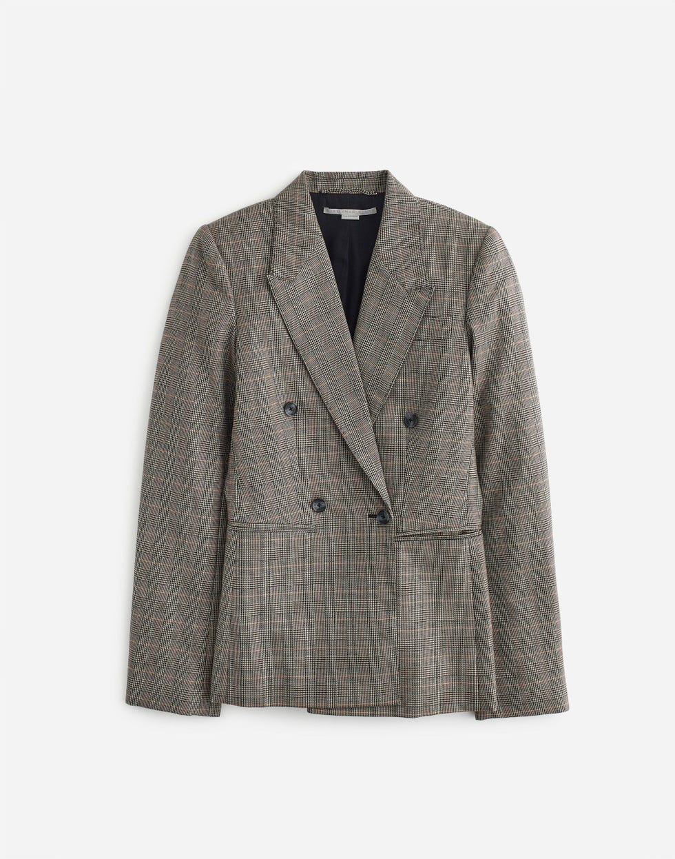 Stella McCartney Double Breasted Check Preowned Blazer