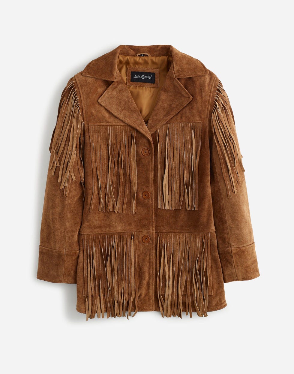 Suede Preowned Fringe Jacket