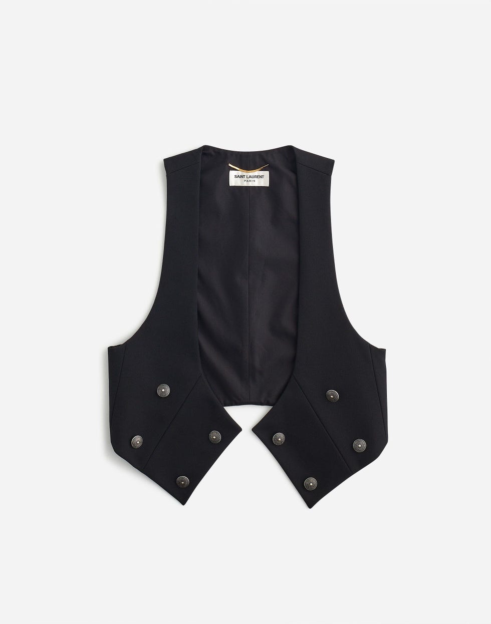 Saint Laurent Preowned Wool Waistcoat