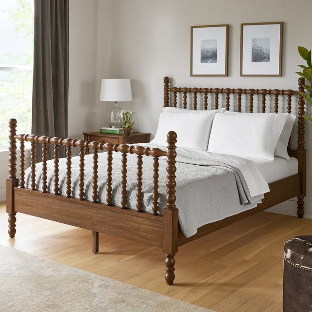 Pioneer Woman Harper Queen-Size Spindle Bed