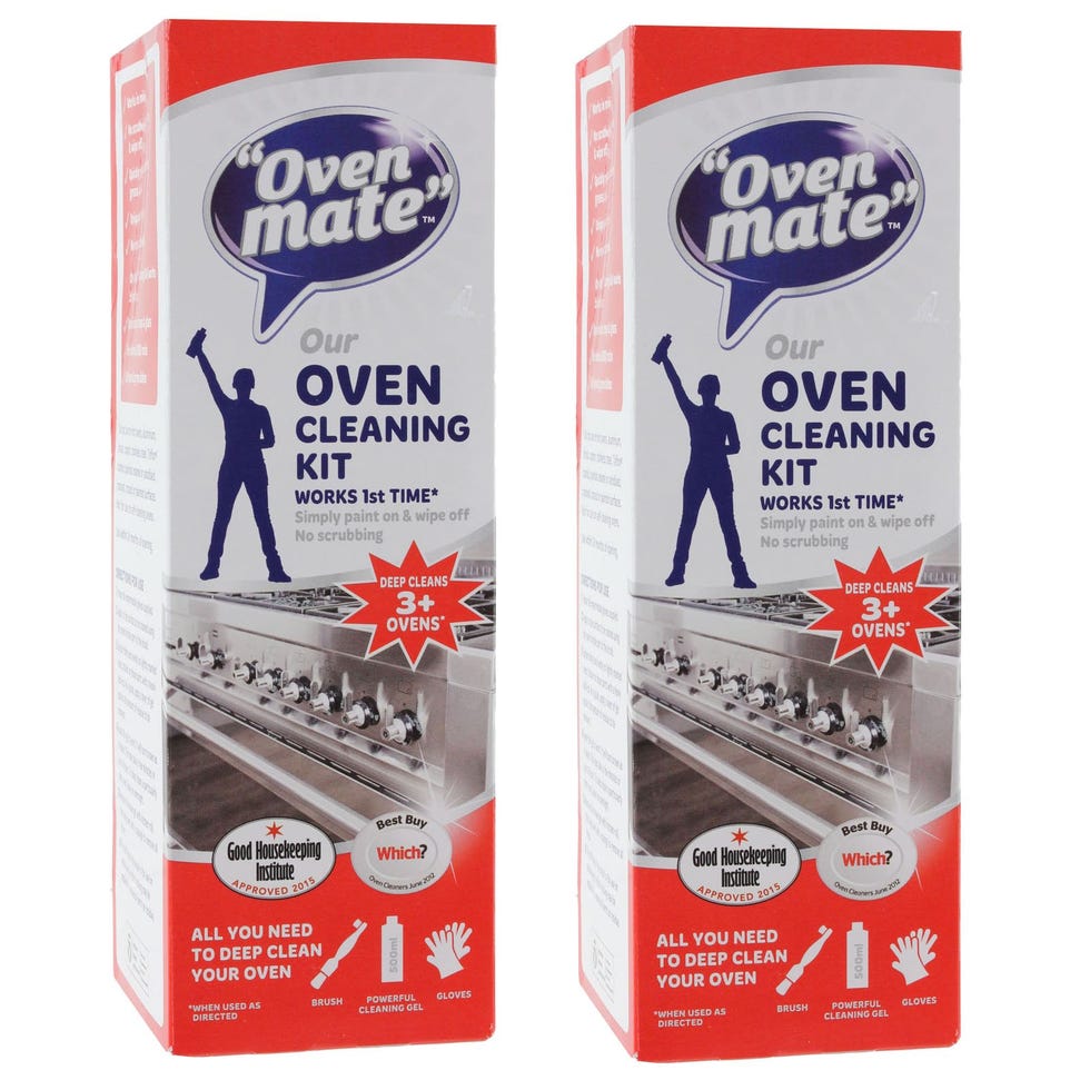 Oven Mate Oven Cleaning Kit 500ml Twin Pack