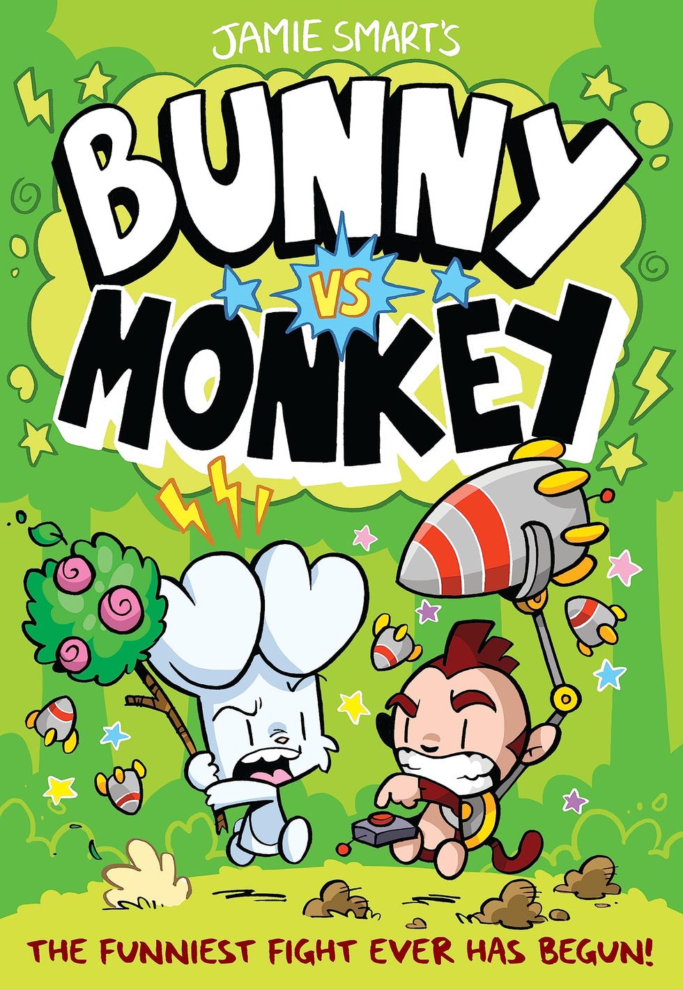 Bunny vs Monkey by Jamie Smart