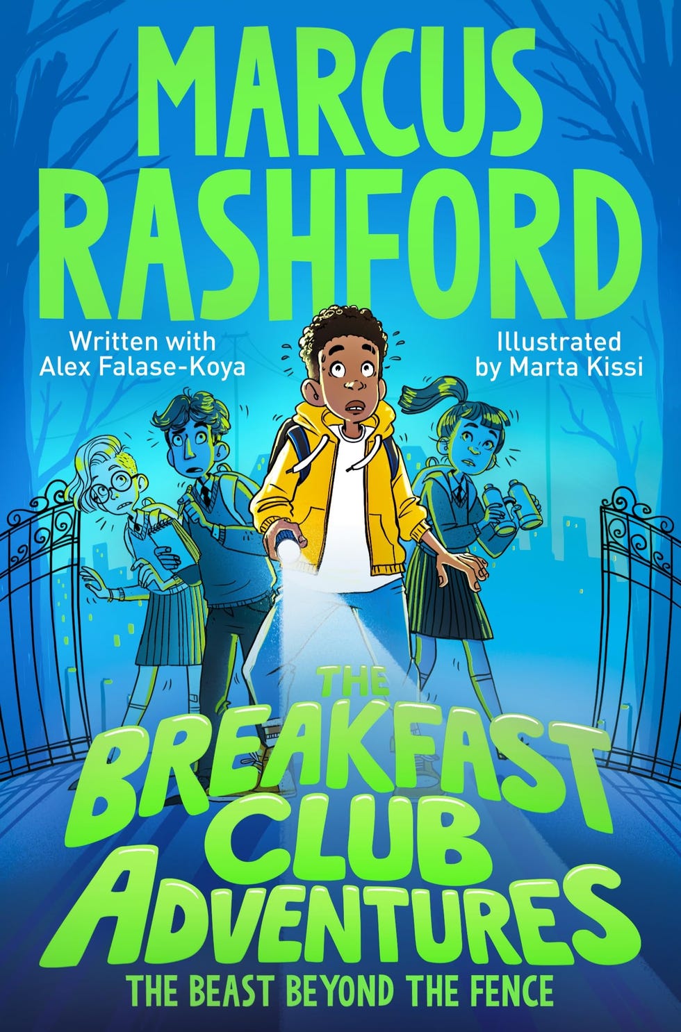 The Breakfast Club Adventures: The Beast Beyond the Fence by Marcus Rashford