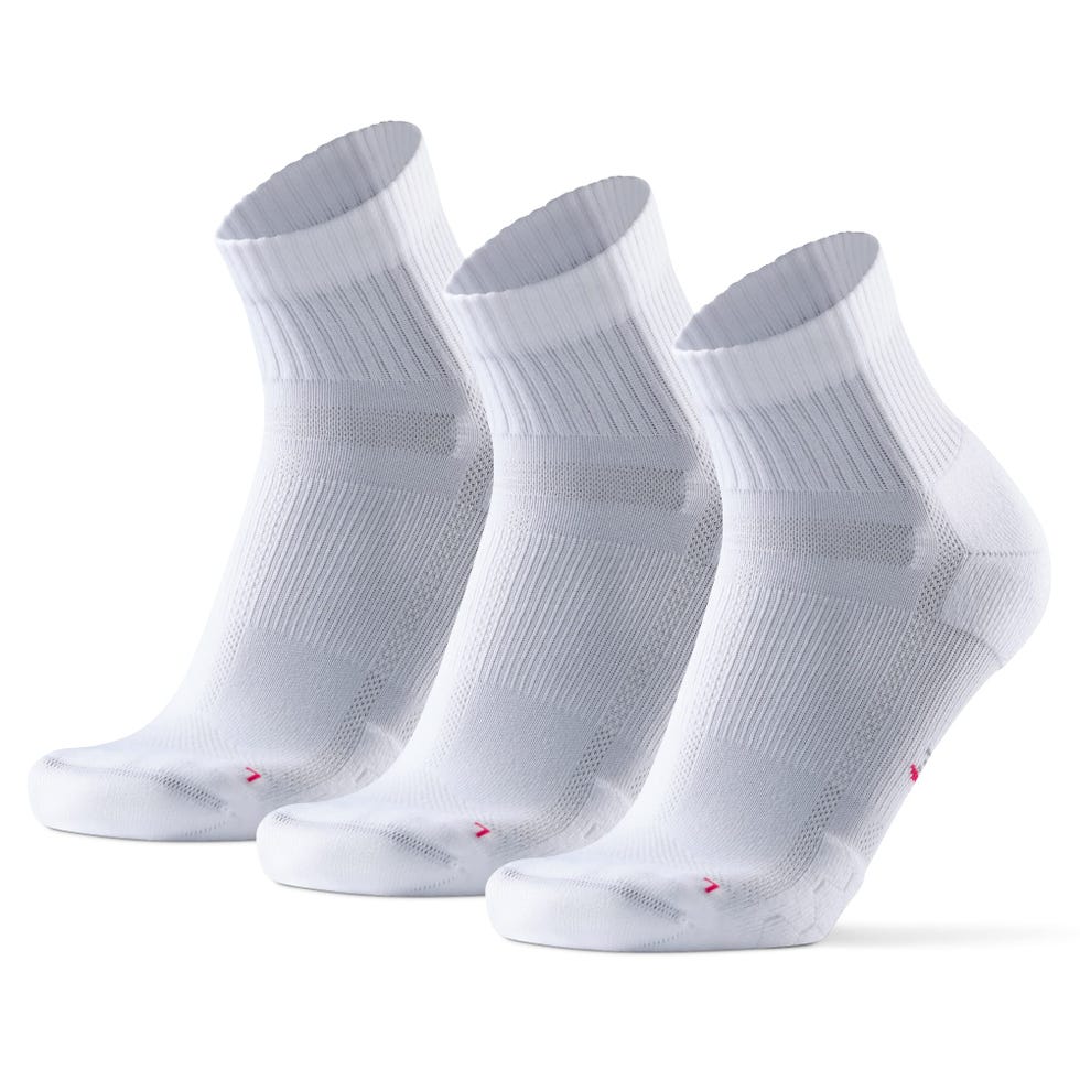 Cushioned Quarter Length Running Socks x3