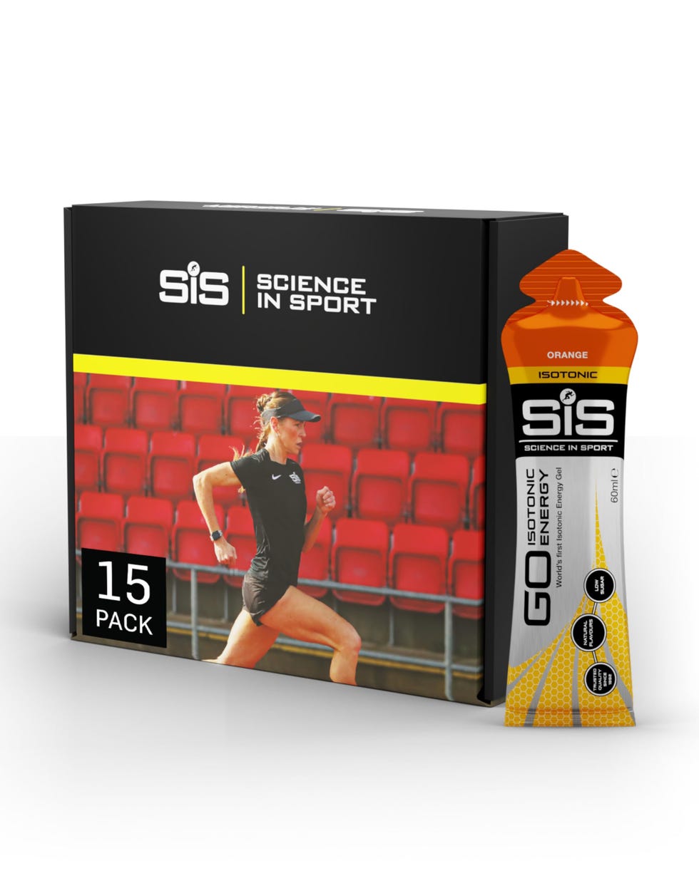 Science in Sport GO Energy Gel 15 x 60ml Vegano Arancia - Gel energetico isotonico con 22g di carboidrati, Ottimo fornitore di energia, Alternativa ottimale alle bevande isotoniche