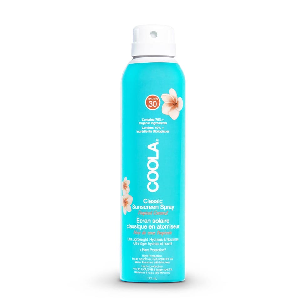 Lo spray solare SPF 30 di Coola