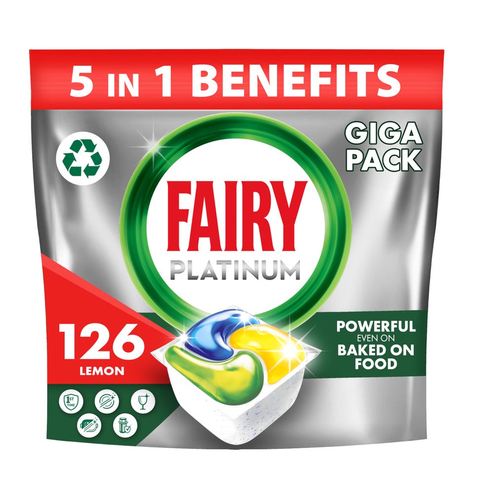Fairy Platinum Dishwasher Tablets
