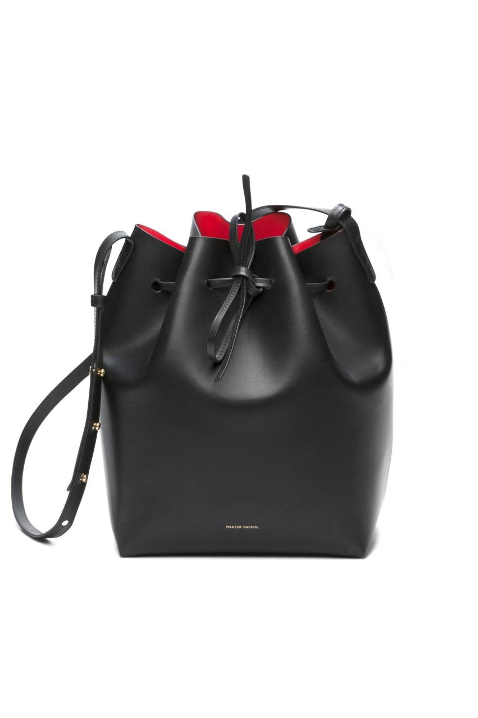 Black Bucket Bag