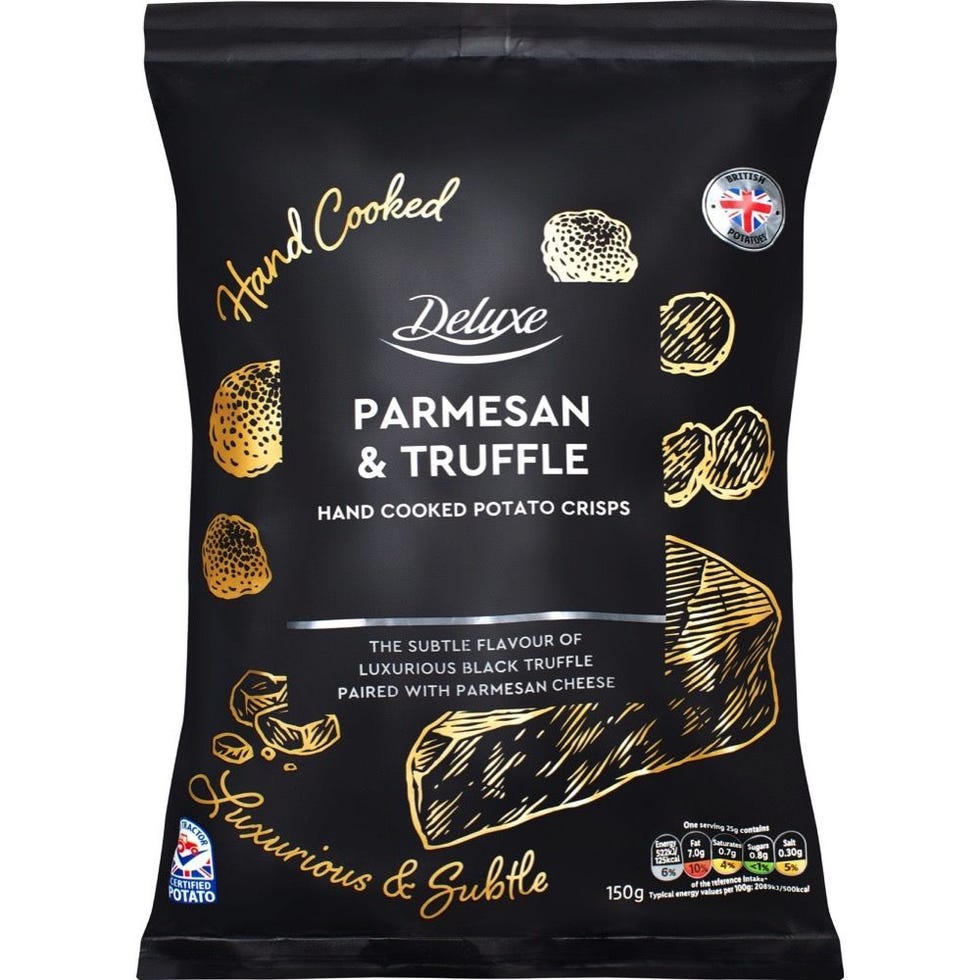 Deluxe Parmesan & Truffle Crisps 150g