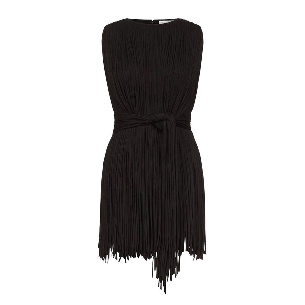 Sleeveless Fringe Top