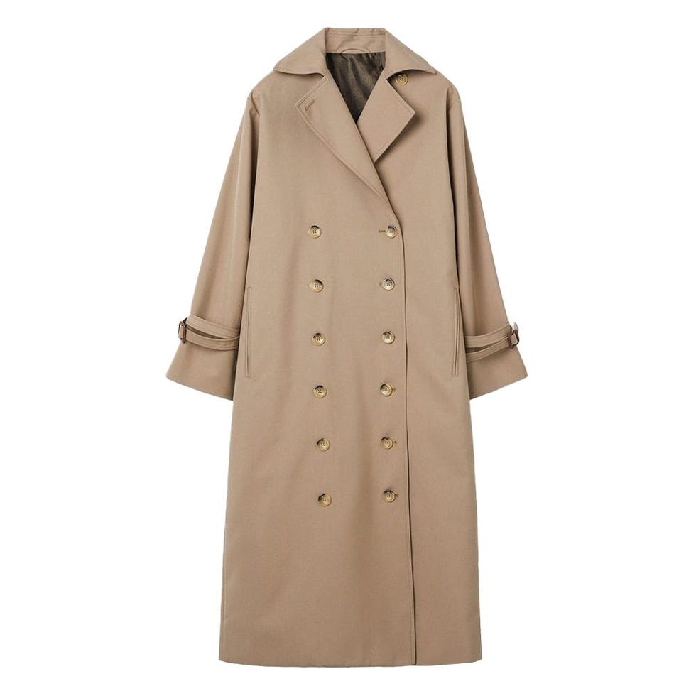 Signature Cotton-Blend Trench Coat