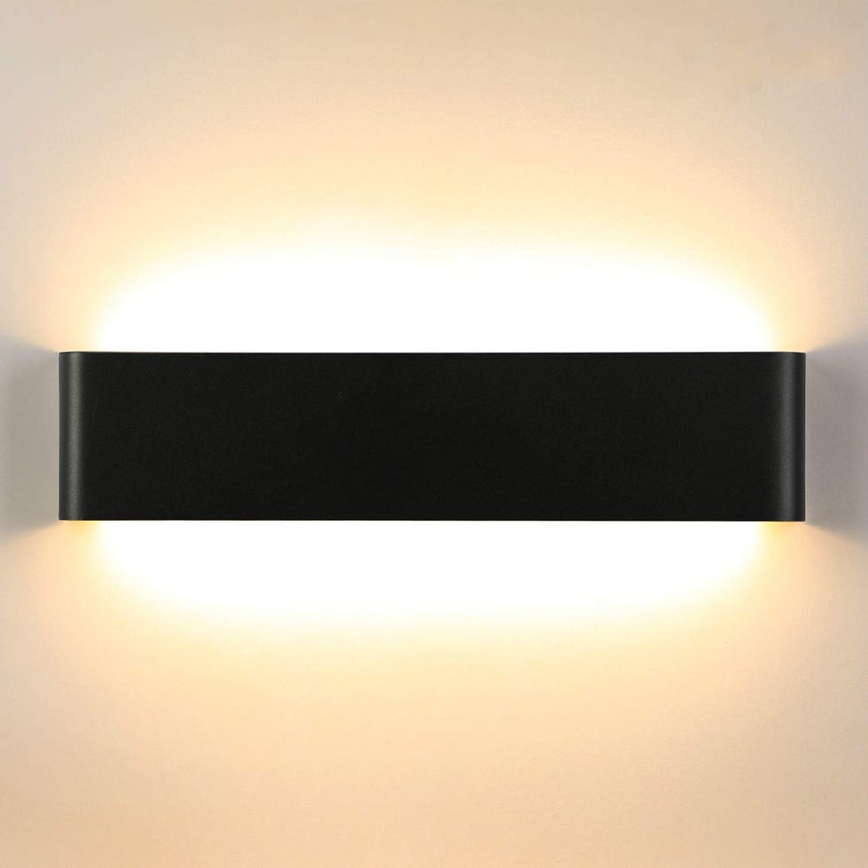 Apliques de pared LED negros