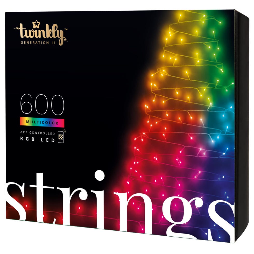 Multicolor App-Controlled LED String Lights