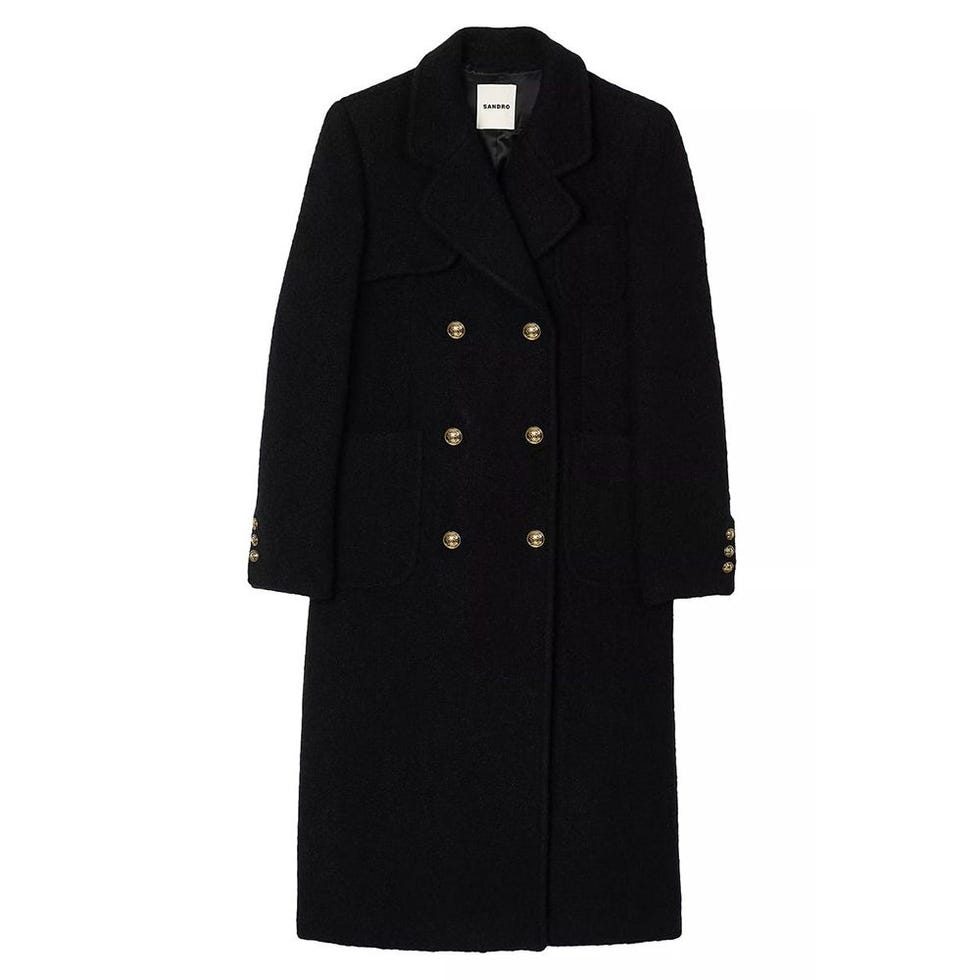 Long Double-Breasted Coat