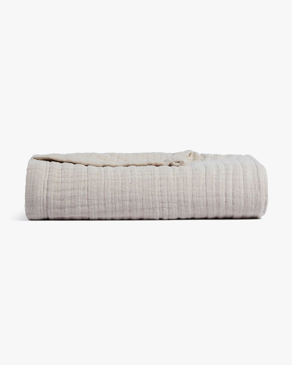 Cloud Linen Gauze Throw