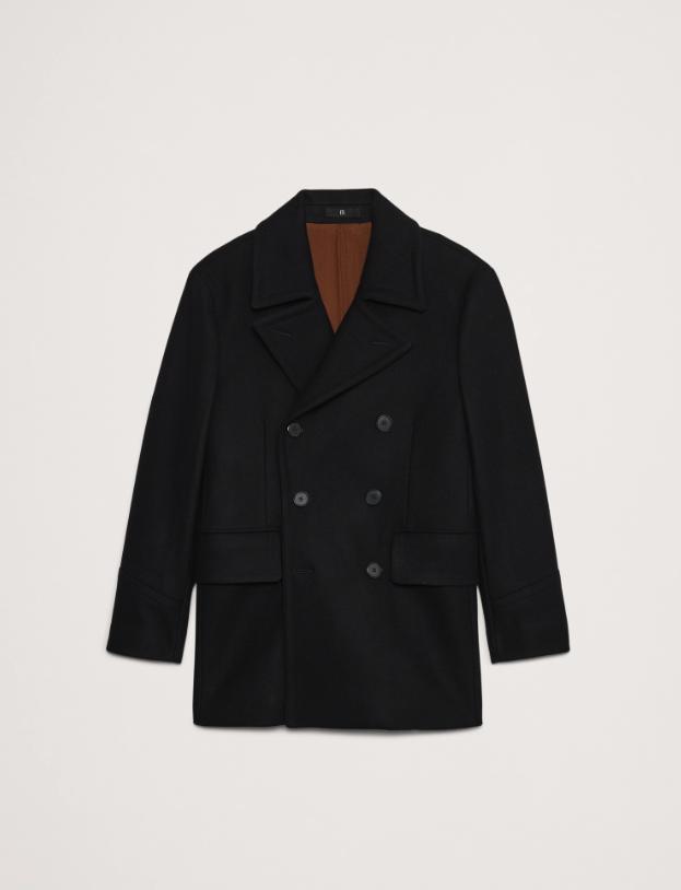 Italian Melton Peacoat