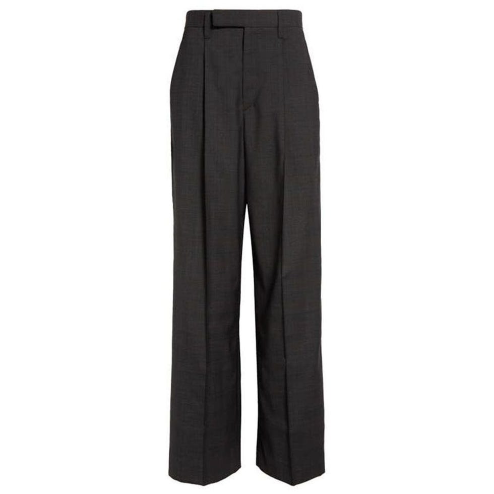 High-Waist Wide-Leg Trousers