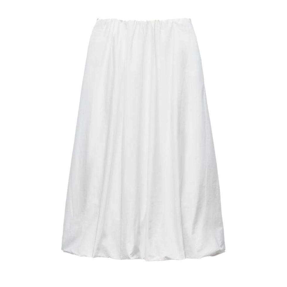 Balloon Midi Skirt