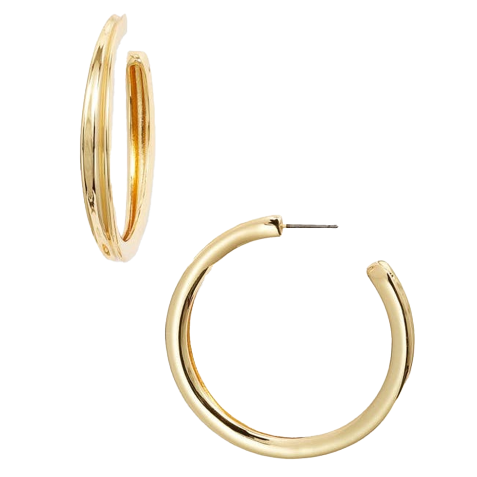 Doune Slim Hoop Earrings