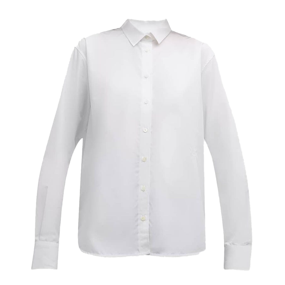 Organic Cotton Button-Front Shirt
