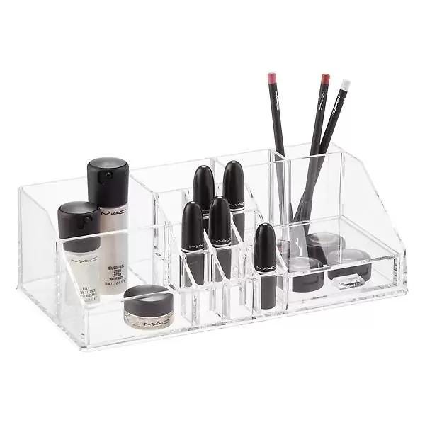 Acrylic Makeup Organizer With Drawer Acrylic Makeup Organizer With Drawer