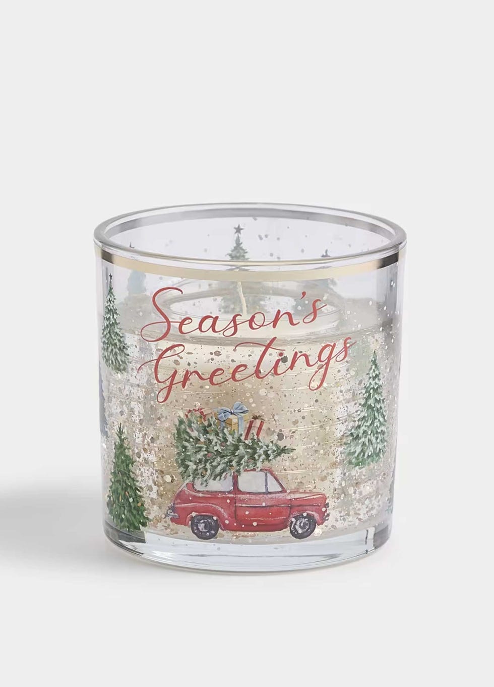 Driving Home For Christmas Light Up Candle