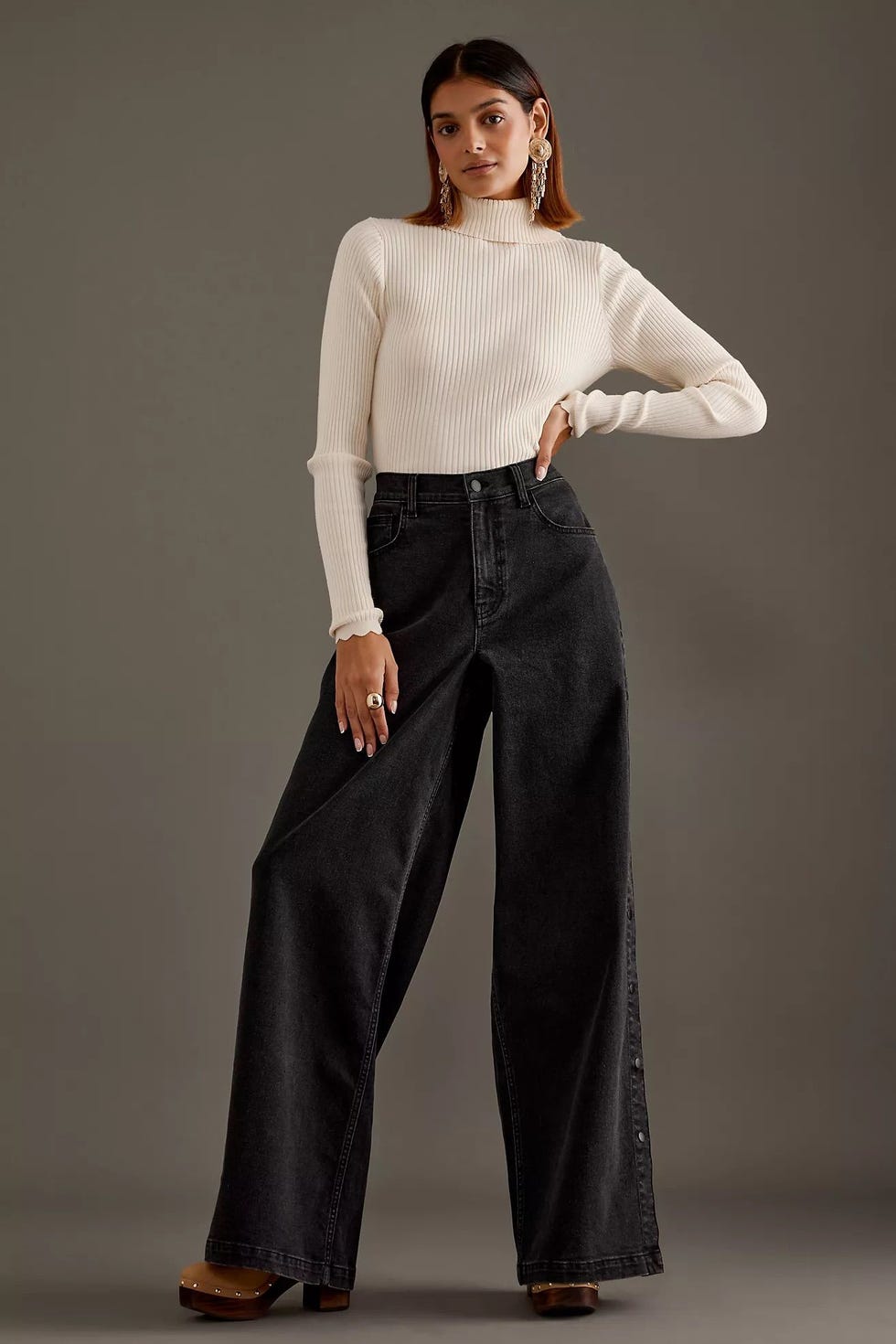 Seventy + Mochi Bay Wide-Leg Jeans