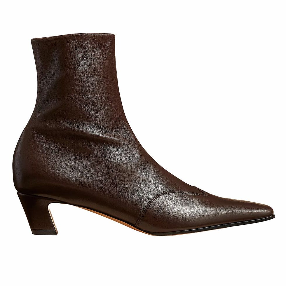 40MM Nevada leather ankle boots