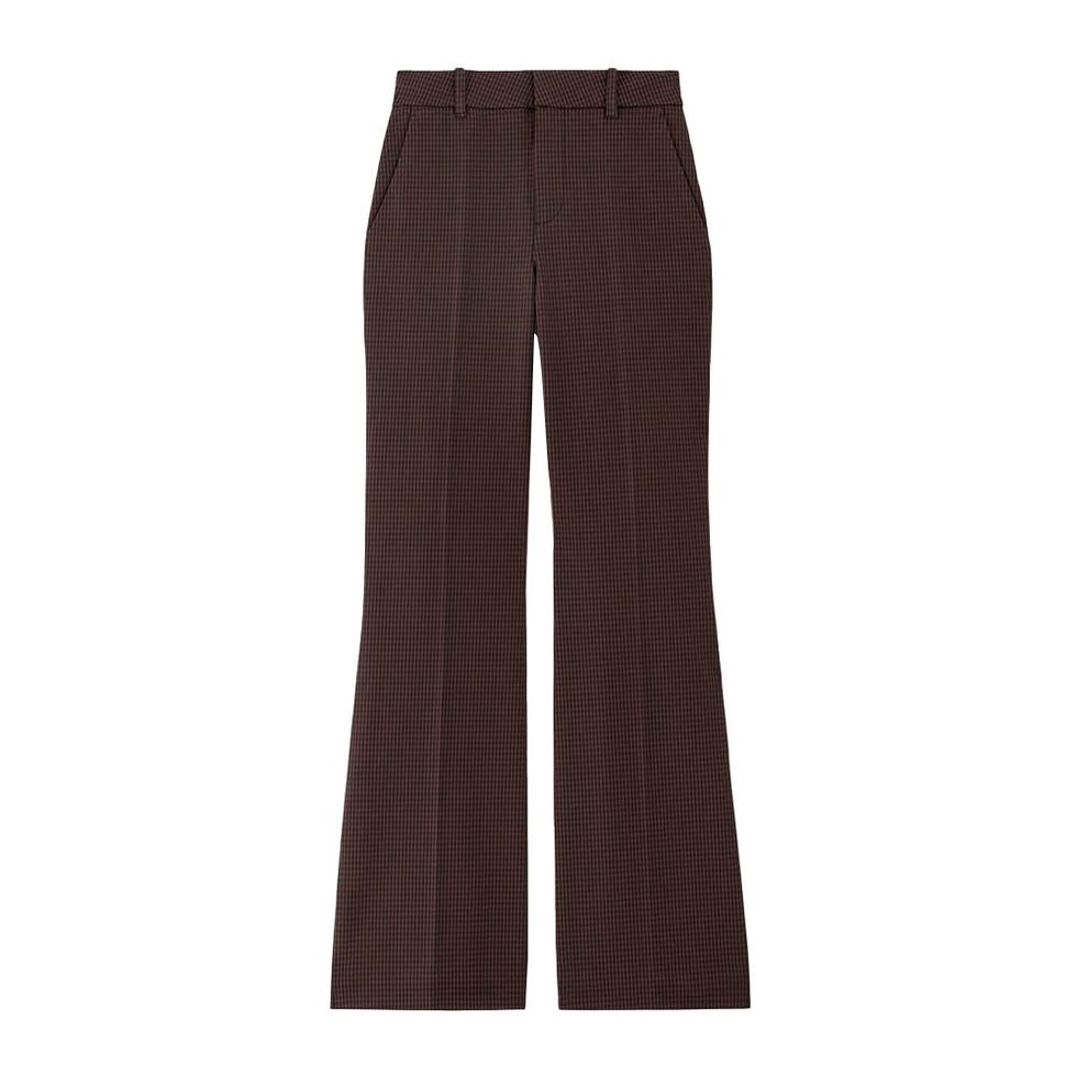 The bi-stretch flare pants