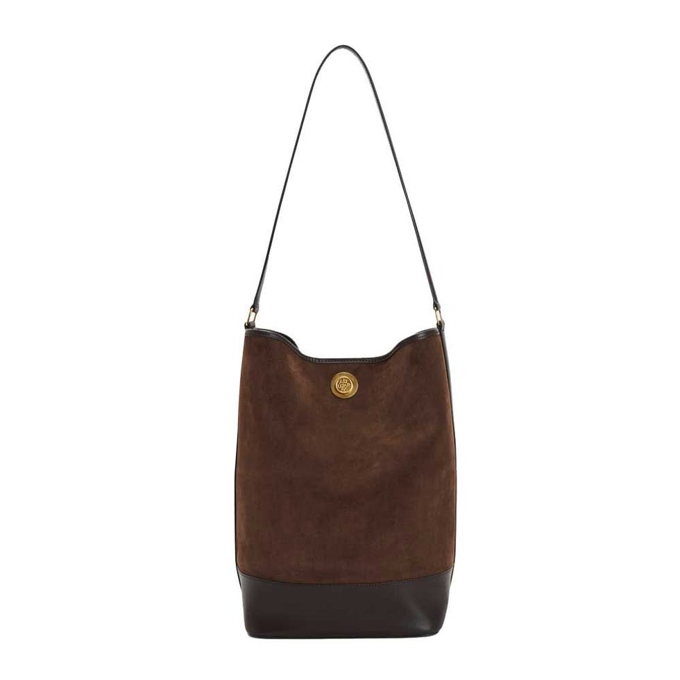 North/South Large Bucket Shoulder Bag