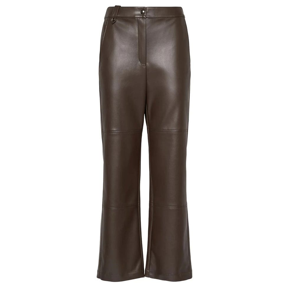 Struzzo faux leather pants 