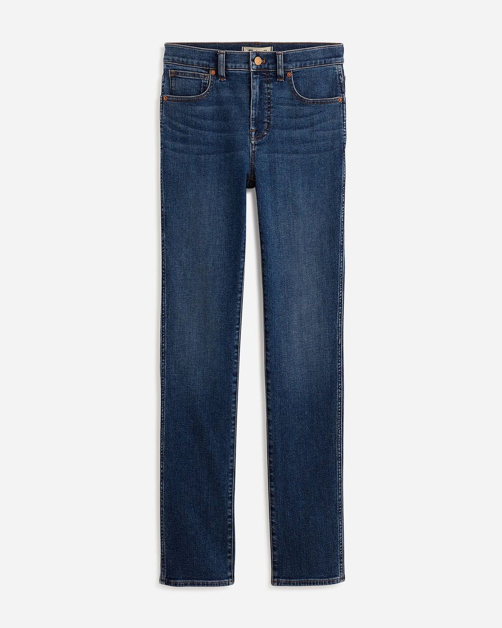 Stovepipe jeans with a medium rise